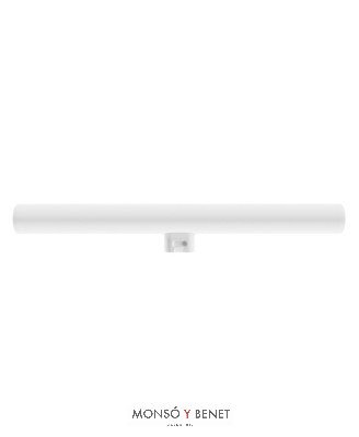 BOMB. HILO LED LINESTRA 1C.S14D 2700K DIM 30CM 6W OPAL