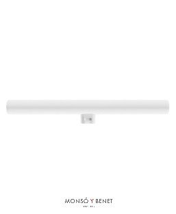 BOMB. HILO LED LINESTRA 1C.S14D 2700K DIM 30CM 6W OPAL