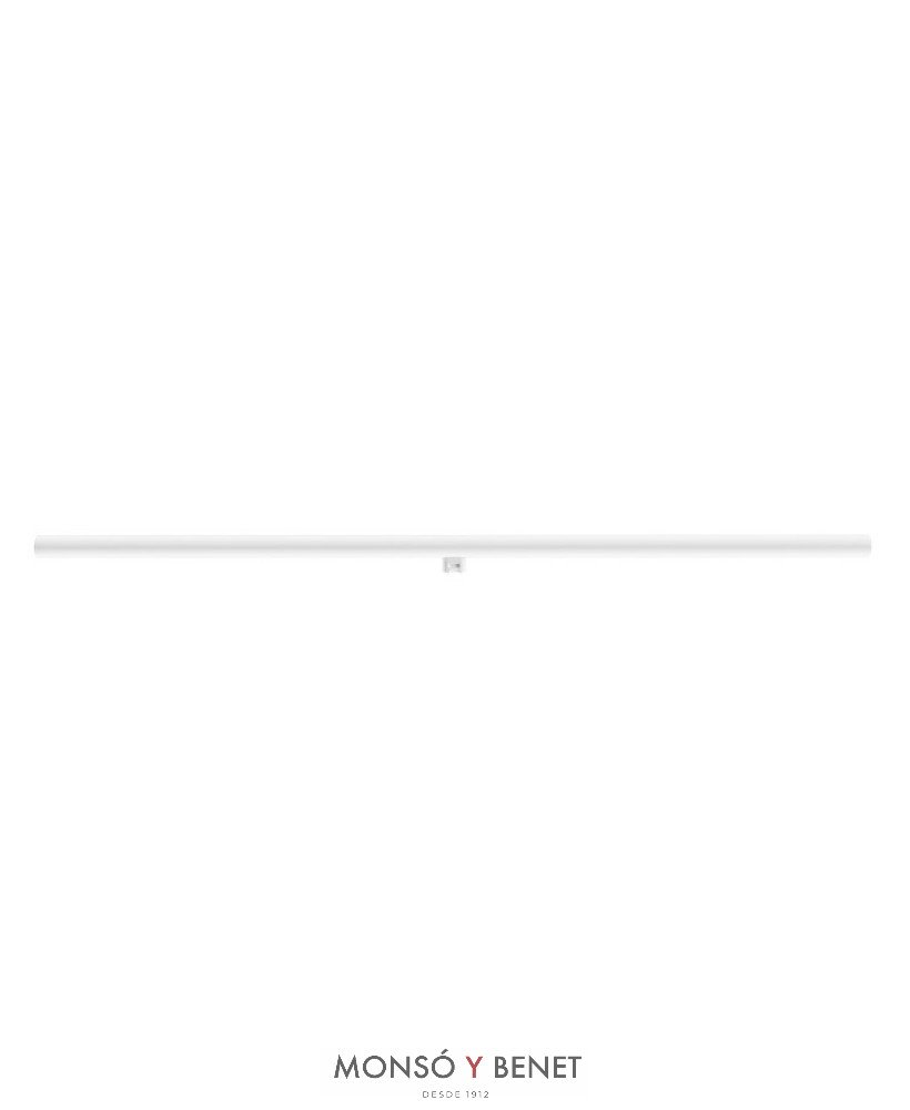 BOMBILLA HILO LED LINESTRA 1C.S14D 9W OPAL 2700K DIM 100CM