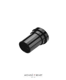 PORTALAMPARAS GUIRNALDA E14 NO. 64709 IP44 NEGRO