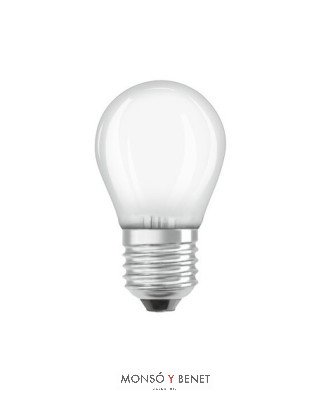 BOMBILLA LED ESFERICA 3.4W MI. OSRAM 03ERN4 E27 4000K