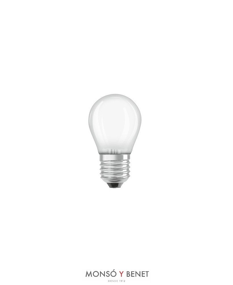 BOMBILLA LED ESFERICA 3.4W MI. OSRAM 03ERN4 E27 4000K