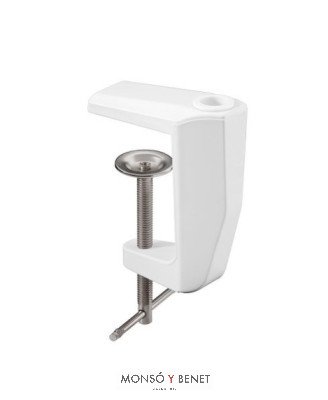 SOPORTE PINZA MORDAZA SARGENTO FIJO No. 50003 BLANCO