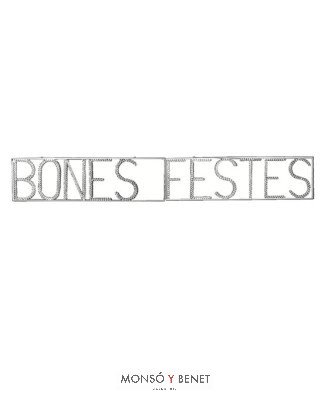 LETRERO BONES FESTES SLBONE