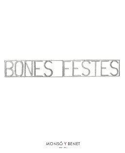 LETRERO BONES FESTES SLBONE
