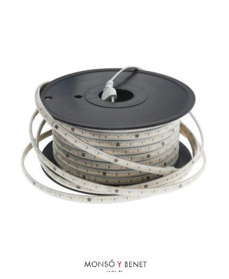 ROLLO 50M.TIRA LED ECO MPE-230 N 4000K DIRECTA 230V DIMABLE