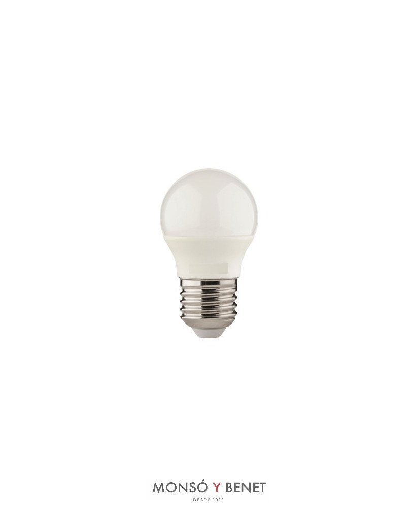 BOMBILLA LED ESFERICA MATE 05ESN2 E27 2700K