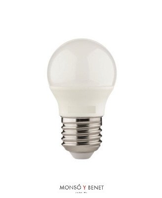 BOMBILLA LED ESFERICA MATE 05ESN6 E27 6500K