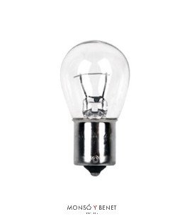 BOMBILLA TUBULAR T26X54 12V 21W Ba15S
