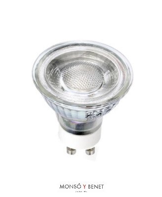 BOMBILLA LED DICROICA 50mm. 230V 07L33U GU10 38º 3000K