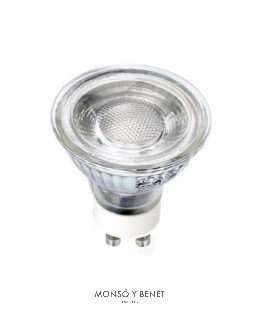 BOMBILLA LED DICROICA 50mm. 230V 07L33U GU10 38º 3000K