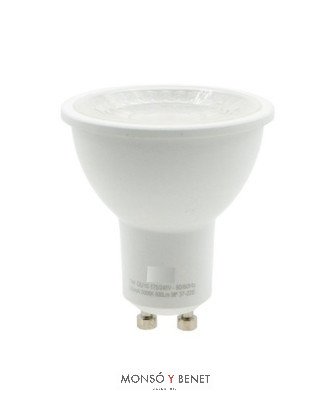 BOMBILLA LED DICROICA 50mm. LAES 230V 08L34U GU10 38º 4000K