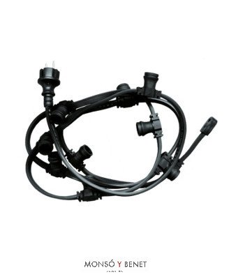 GUIRNALDA 50 PORTALÁMPARAS - 25 m (IP44)