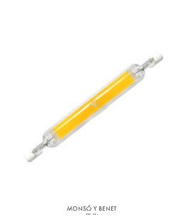 BOMBILLA LED LINEAL 118mm. 12LS76 R7S 6500K