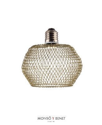 BOMBILLA LED CON PANTALLA MALLA ROMBOIDAL LCM953D E27 3000K