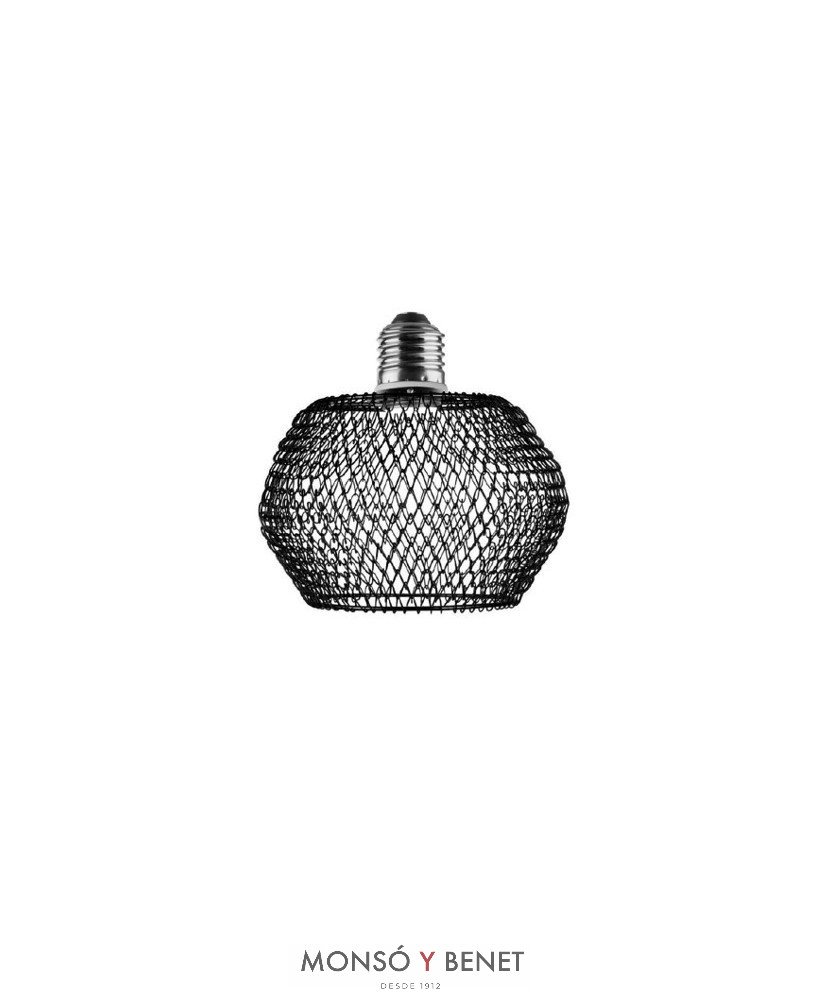BOMBILLA LED CON PANTALLA MALLA ROMBOIDAL LCM953N E27 3000K