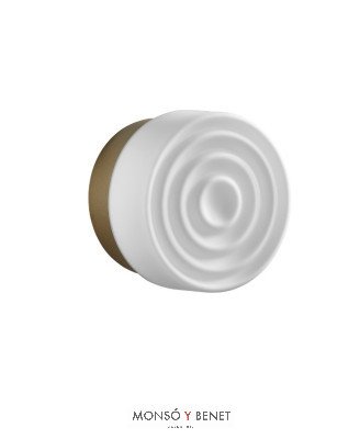 APLIQUE REDONDO METAL SUN ORO MATE
