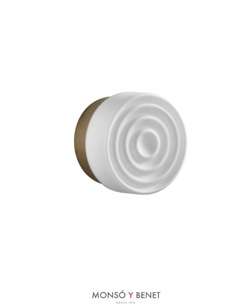 APLIQUE REDONDO METAL SUN ORO MATE