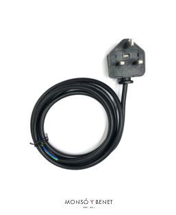 CONEXION INGLESA No. 63/2M NEGRO