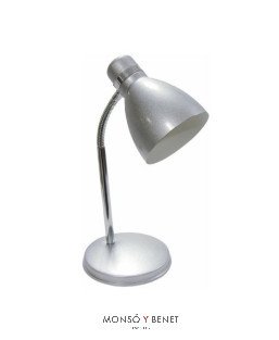 FLEXO SOBREMESA ESPAN GRIS METAL.