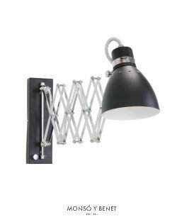 APLIQUE EXTENSIBLE DIMABLE B-6290 E27 NEGRO