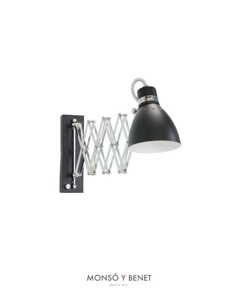 APLIQUE EXTENSIBLE DIMABLE B-6290 E27 NEGRO