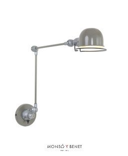 APLIQUE TALLER VINTAGE FO-7656 V E14 GRIS VERDOSO