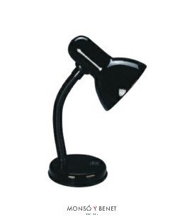 FLEXO SOBREMESA ESTUDIO E27 REF. 8289 NEGRO