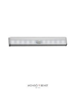LUZ ARMARIO LED A PILAS CON SENSOR PIR LA-1488 6500k