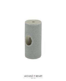 PACK 5 SOPORTES PORCELANA CABLE BAJANTE RECTO ZATAL-R-P B