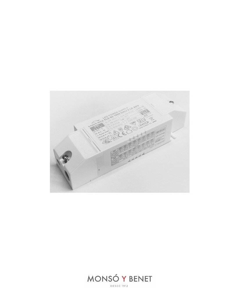 DRIVER LED CORRIENTE CONSTANTE UNIVERSAL 42W. FLS42D DALI-2