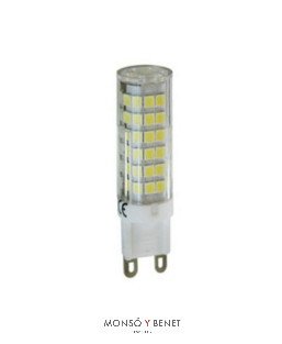 BOMBILLA LED TUBULAR 230V 10W 10WH6G 6500K G9
