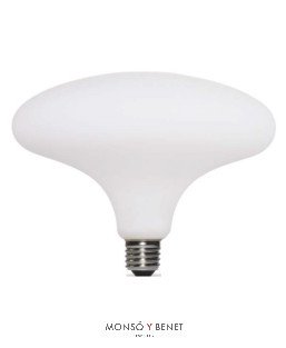 BOMBILLA IDRA LED OPAL 155MM. MATTGLASS 230V 6W E27 2700K