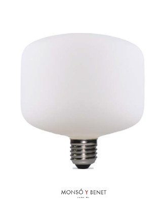 BOMBILLA CRETA LED OPAL 118MM. MATTGLASS 230V 6W E27 2700K