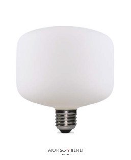 BOMBILLA CRETA LED OPAL 118MM. MATTGLASS 230V 6W E27 2700K
