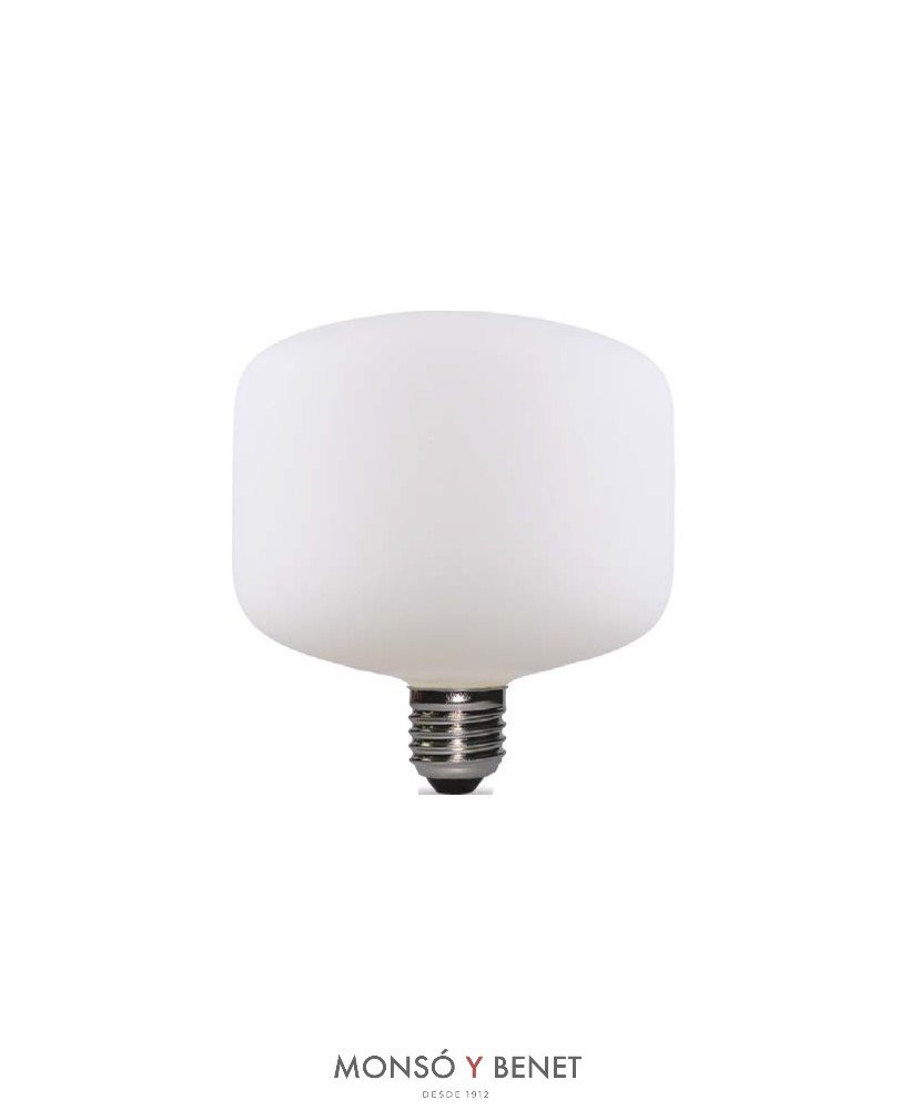 BOMBILLA CRETA LED OPAL 118MM. MATTGLASS 230V 6W E27 2700K