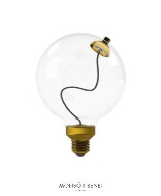 BOMBILLA LED GLOBO 125 SPOT SATELLITE 04G1SA2 2700K ORO