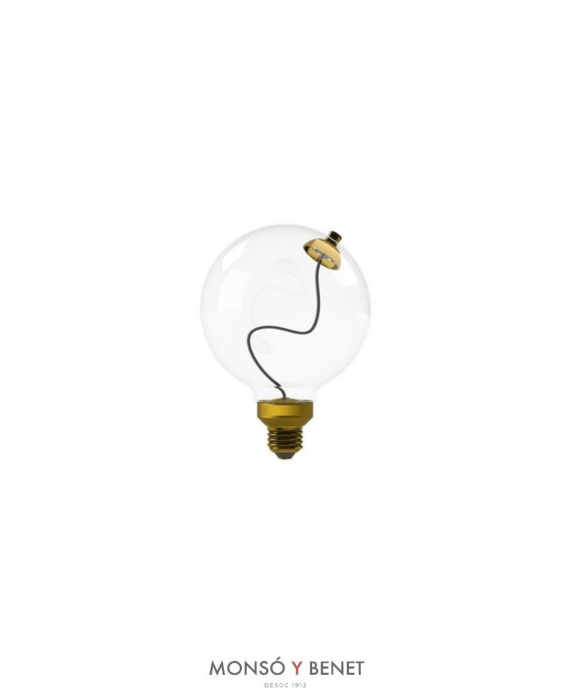 BOMBILLA LED GLOBO 125 SPOT SATELLITE 04G1SA2 2700K ORO
