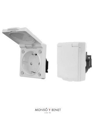 BASE EMPOTRAR INTEMPERIE IP44 No. 306