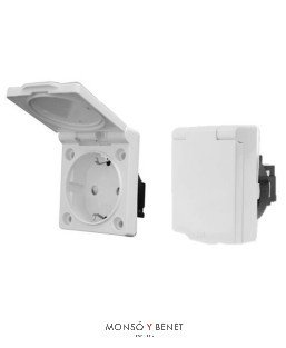BASE EMPOTRAR INTEMPERIE IP44 No. 306