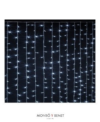 CORTINA 500 LEDS BLANCO FRIO EXTERIOR IP44 D50019
