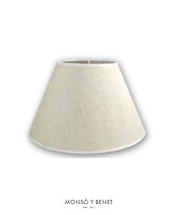 PANTALLA CONICA 16x12x8C. PT-8216-S TELA SACO