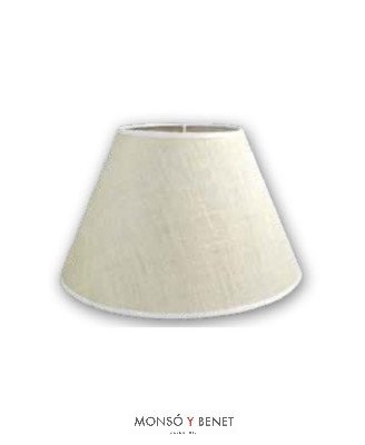PANTALLA CONICA 20x15x9C. PT-8220-S TELA SACO