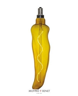 BOMBILLA LED PEPERONE XL DIMABLE 05PPNA E27 AMARILLO
