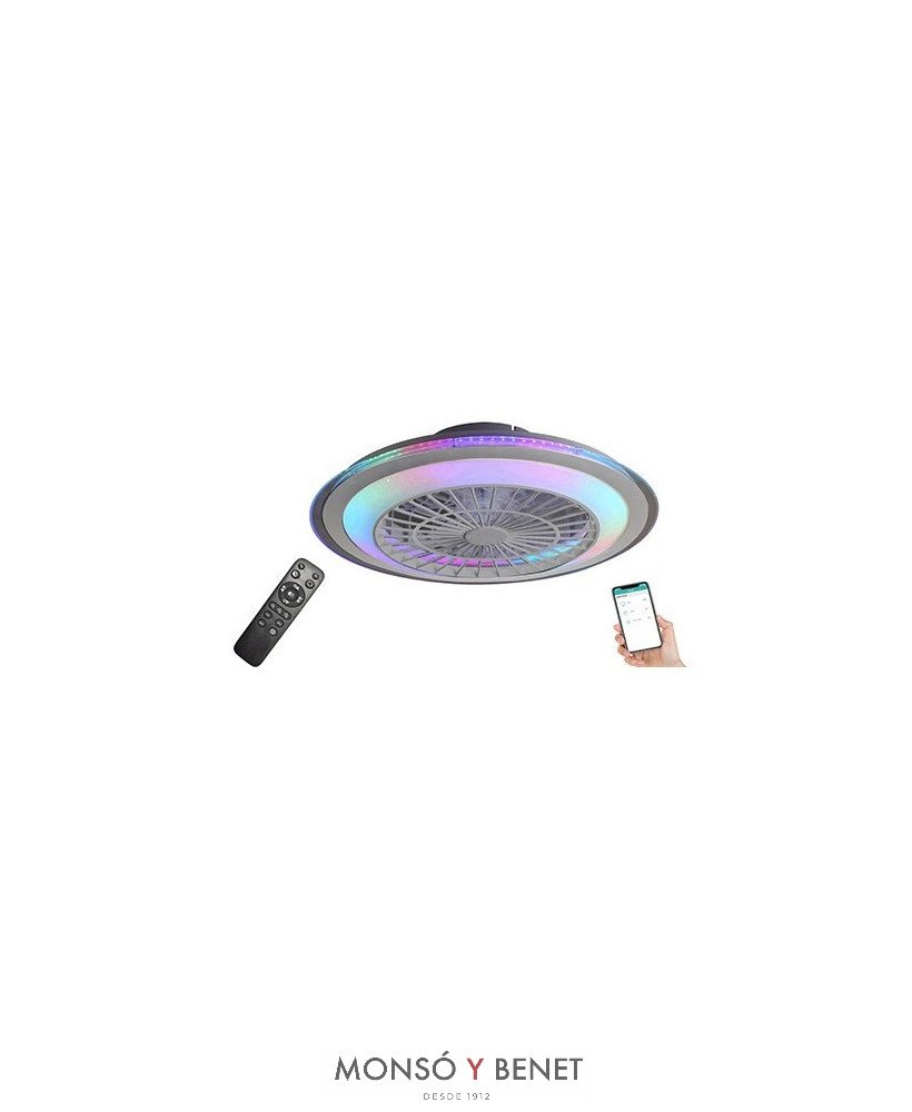 VENTILADOR TECHO C/LUZ VP-3452 B BLANCO