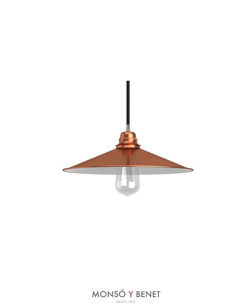 PANTALLA METALICA 6006/30 COBRE
