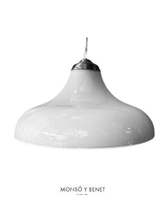 PANTALLA LISA DELTA OPAL 37cm