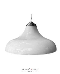 PANTALLA LISA DELTA OPAL 37cm