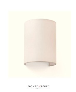 APLIQUE COTTON VERTICAL E27 PC-647 B BEIGE