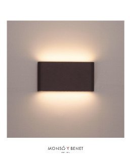 APLIQUE BANADOR LED BP-576 N NEGRA